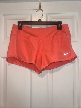 Nike Women's Coral Running Shorts. Size M